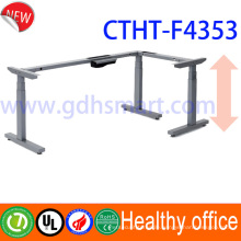 electric height adjustable desk frame beauty salon reception desks lifting table frame